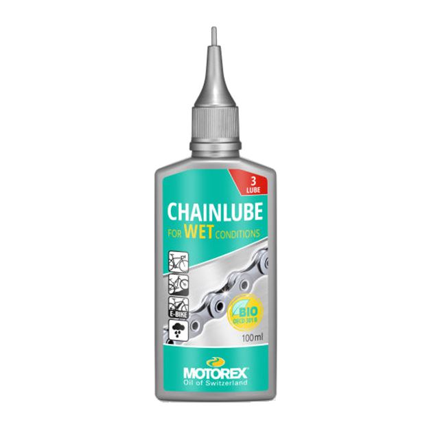 Picture of MOTOREX CHAINLUBE WET CONDITIONS 100ML